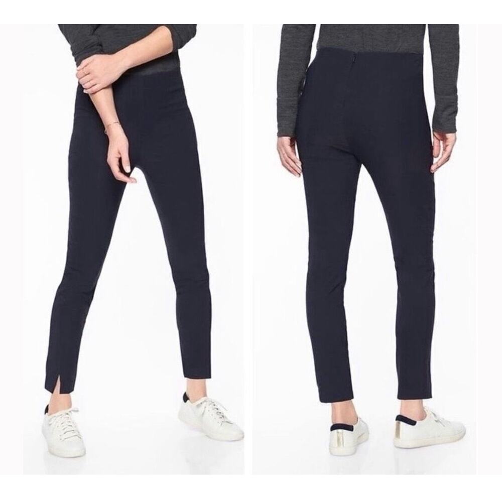 Athleta Wander Slim Ankle Pant in Black Womens Size 0